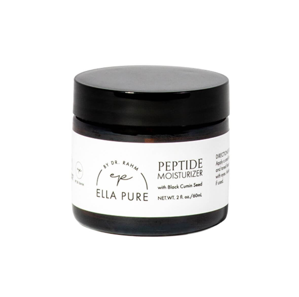 Ella Pure Peptide Serum with Black Cumin Seed product bottle by Dr. Rahm