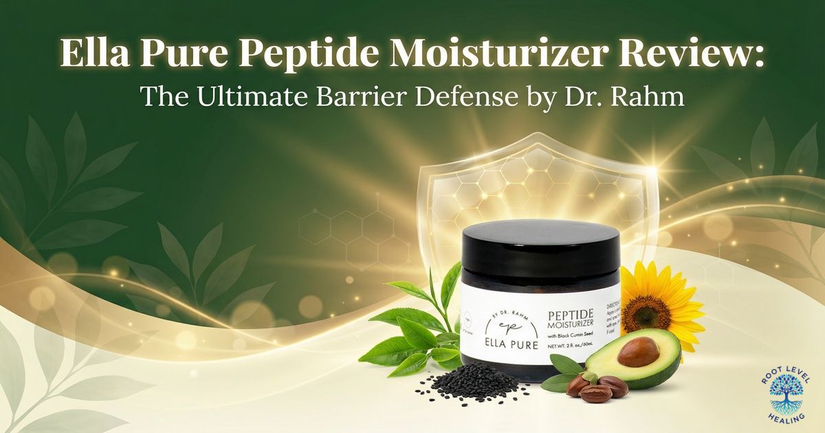 Ella Pure Peptide Moisturizer with Black Cumin Seed by Dr. Christina Rahm - The ultimate barrier defense moisturizer featuring Matrixyl 3000 peptides, natural oils, and botanical extracts.