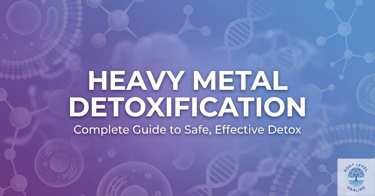 Heavy metal detoxification guide — zeolite chelation and safe natural detox methods for removing lead, mercury, arsenic, and cadmium.