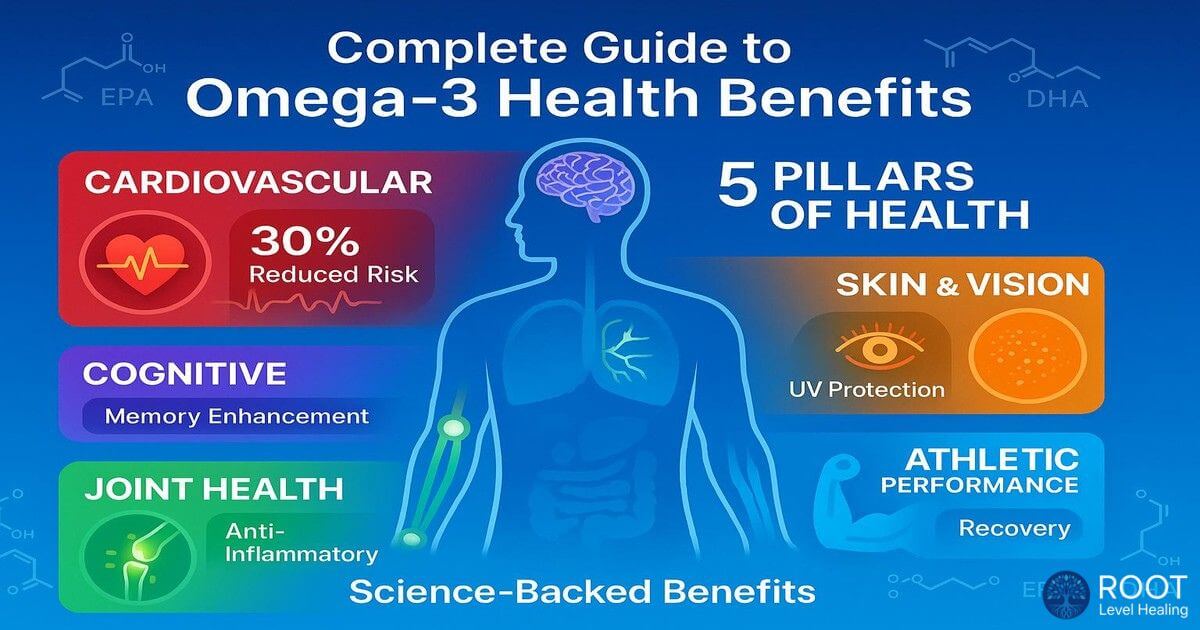 The Complete Guide to Omega-3 Health Benefits: From Heart to Brain to Joints